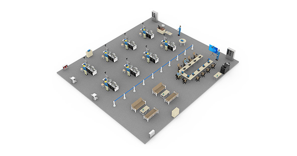 5G+工業互聯網實訓室